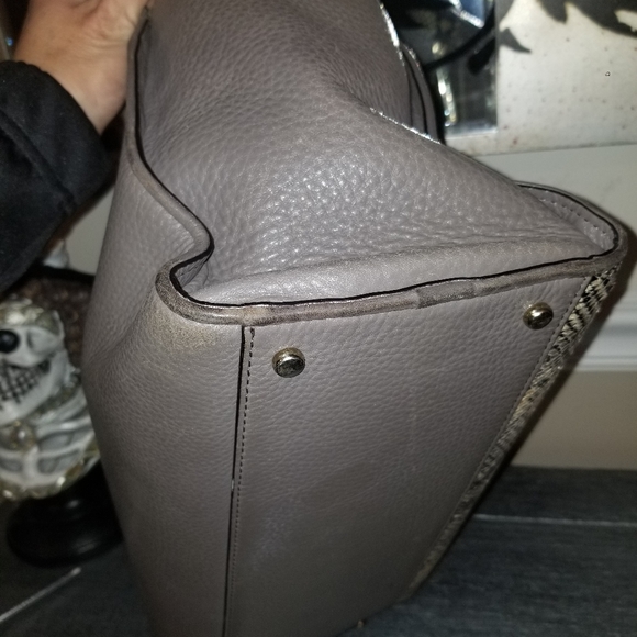 Kate Spade Gray Satchel Bag - Picture 3 of 10